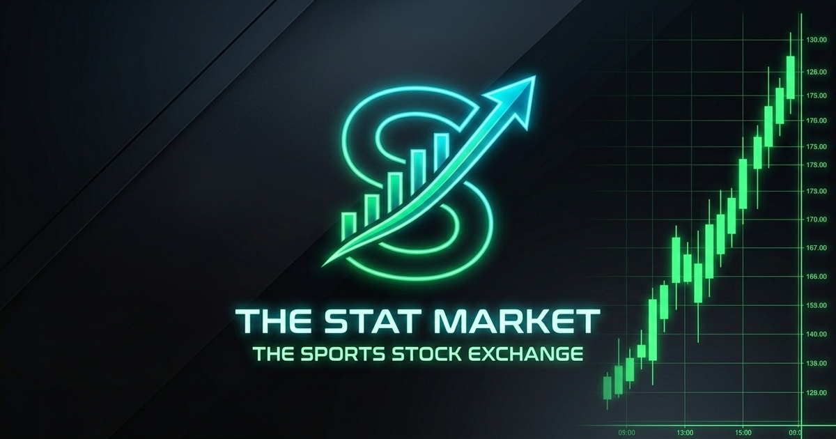 I built a sports stock market where you can trade real-time NBA & NFL player stocks (The Stat Market logo